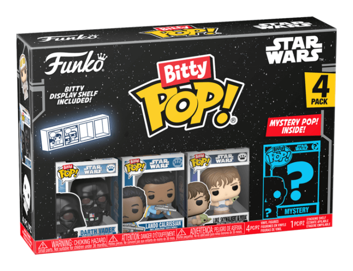 Funko Bitty Pop! - Star Wars S2 Vader 4 Pack Funko