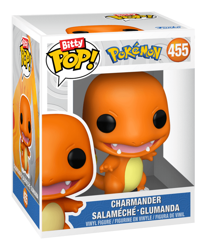 Funko - Bitty Pop Pokémon Charmander 4 Pack Funko