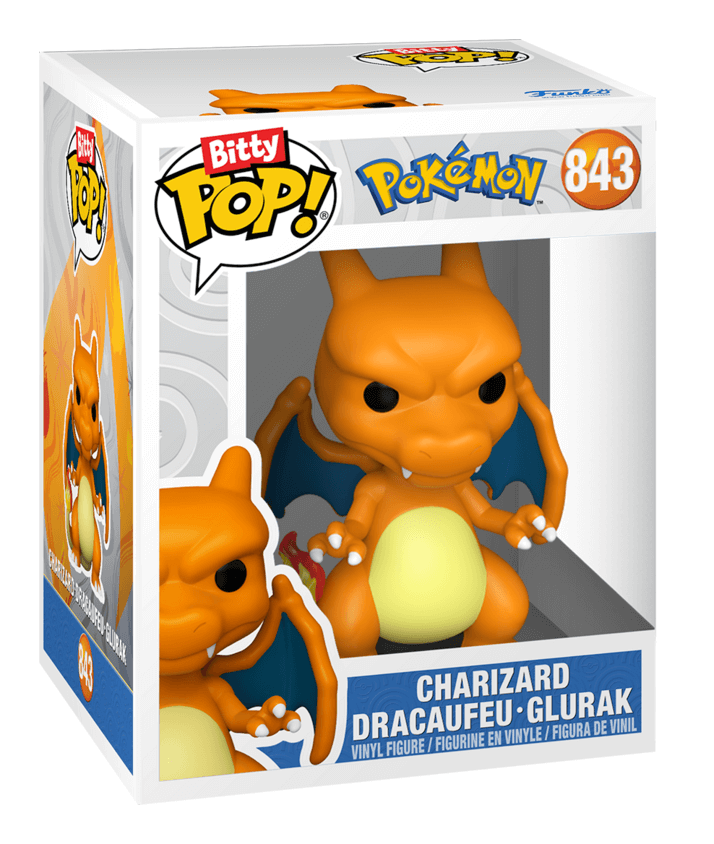 Funko - Bitty Pop Pokémon Charmander 4 Pack Funko