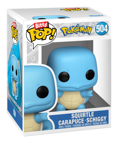 Funko - Bitty Pop Pokémon Squirtle 4 Pack Funko