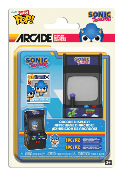 Funko - Bitty Pop Arcade Display Sonic The Hedgehog Funko