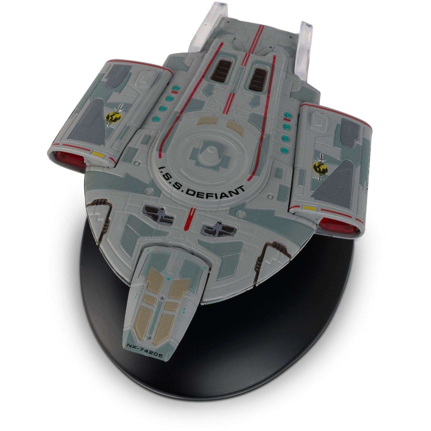 #04 I.S.S. Defiant NX-74205 (Mirror Issue M3) BONUS ISSUE Model Die Cast Ship (Eaglemoss / Star Trek) Real Merch