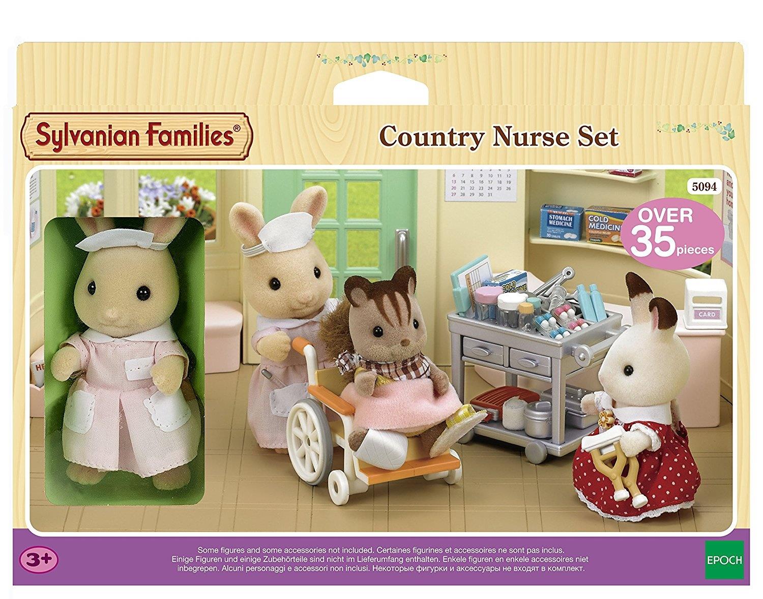 Sylvanian Families Country Nurse Set Building Playset for Ages 3 & Up Curious Minds