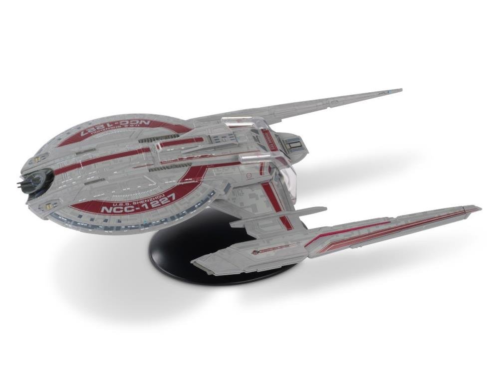 #22 U.S.S. Shenzhou NCC-1227 XL EDITION Discovery Starship Model Diecast Ship (Eaglemoss / Star Trek) Real Merch
