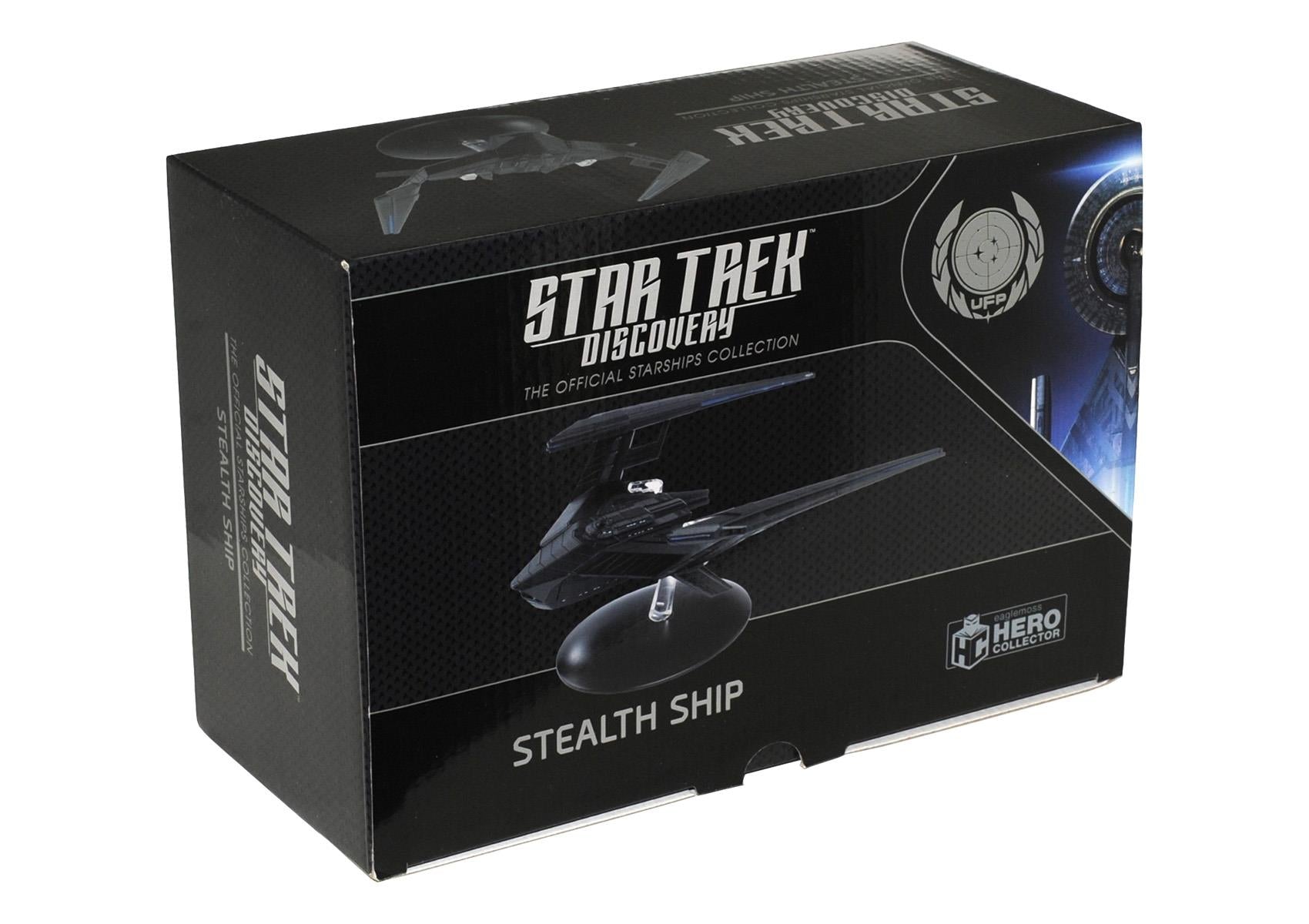 #22 Section 31 Stealth Ship NI-1039 Discovery Ships Model Diecast Ship SSDUK022 (Eaglemoss / Star Trek) Real Merch