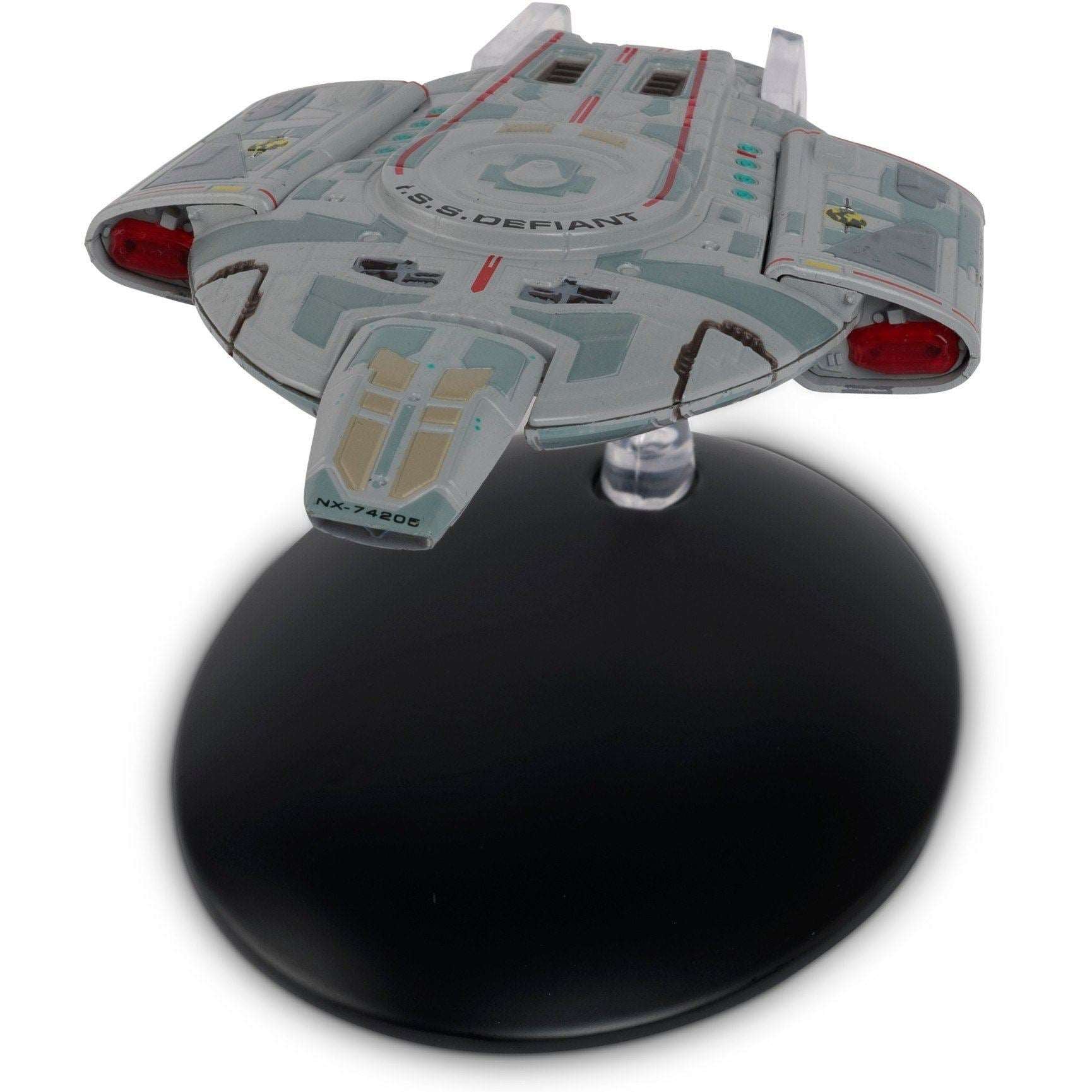 #04 I.S.S. Defiant NX-74205 (Mirror Issue M3) BONUS ISSUE Model Die Cast Ship (Eaglemoss / Star Trek) Real Merch
