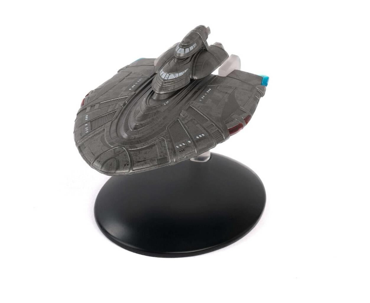 #160 United Earth Sarajevo Type Model Diecast Ship STDC160 (Eaglemoss / Star Trek) Real Merch