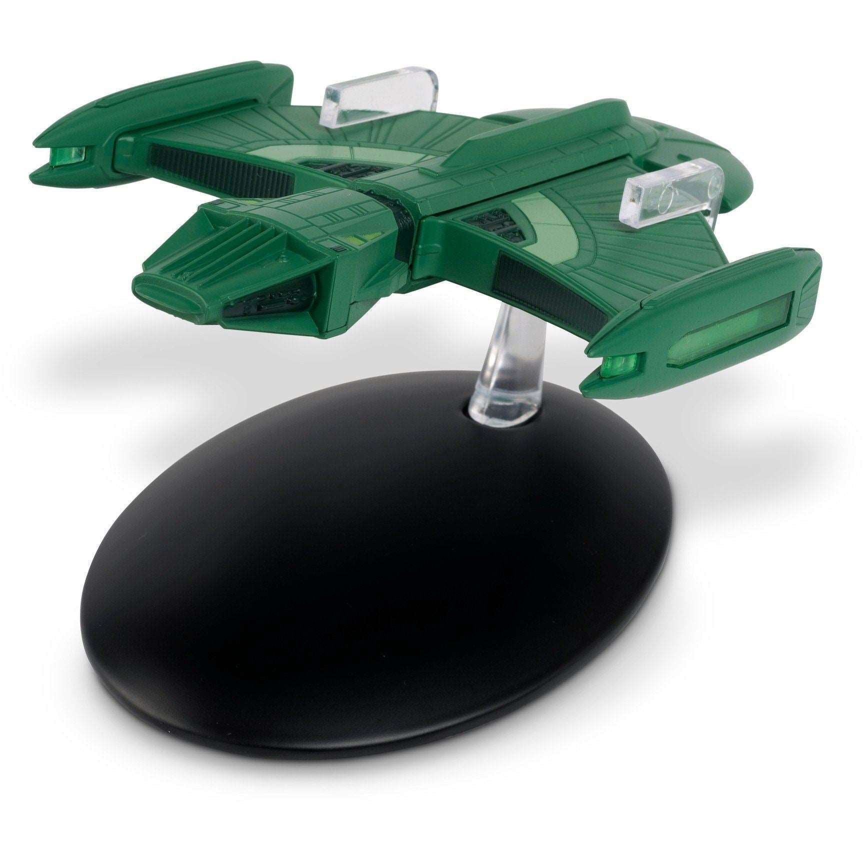 #123 Romulan Science Vessel Model Die Cast Ship (Eaglemoss / Star Trek) New Real Merch