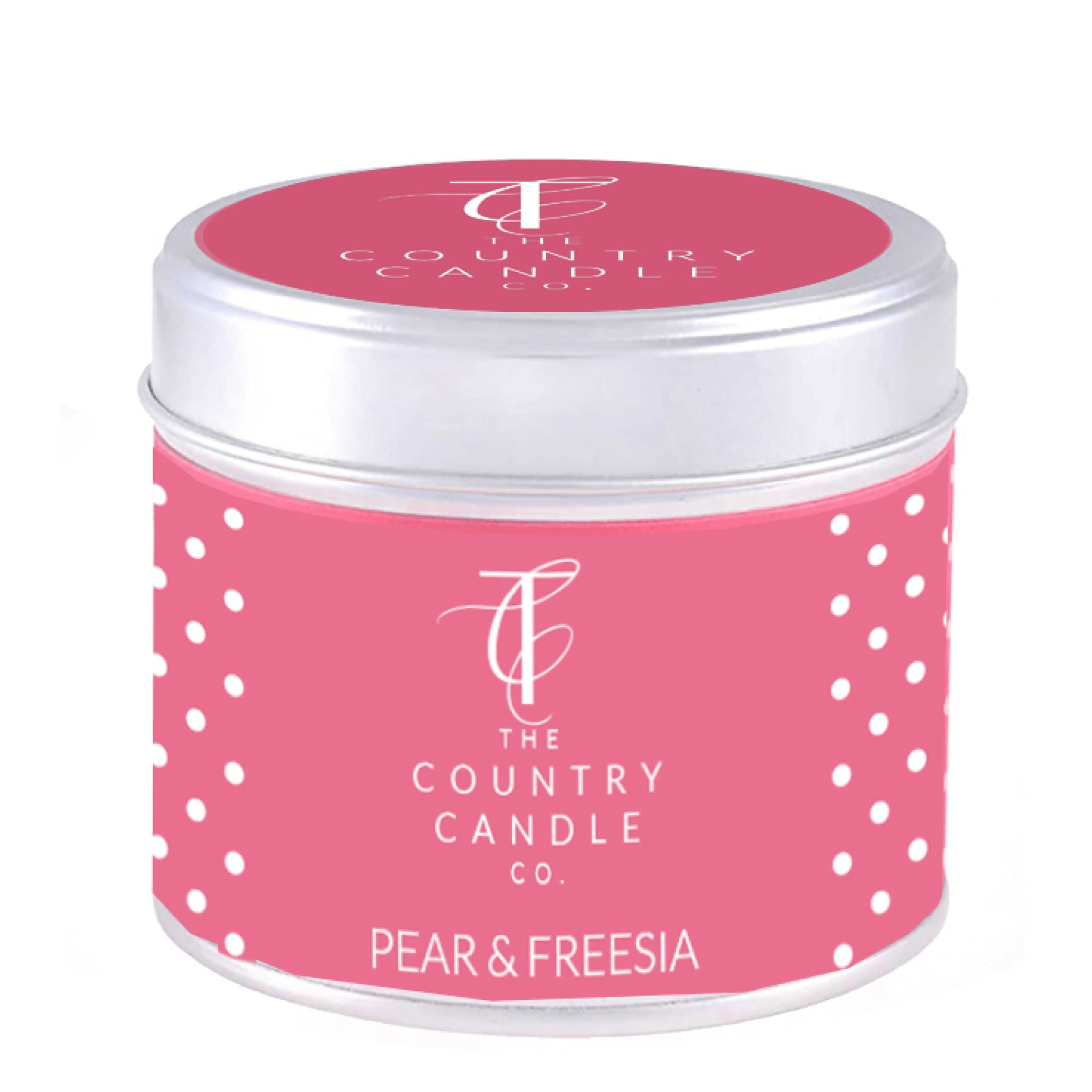 The Country Candle Co. QUINTESSENTIAL – Pear and Freesia Tin Candle - 180g The Country Candle Co.