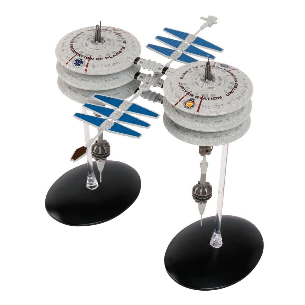 #28 Jupiter Station Model Diecast Ship SPECIAL ISSUE (Eaglemoss / Star Trek) Real Merch