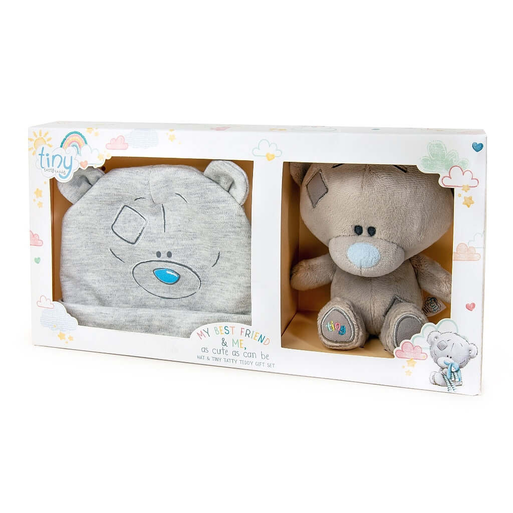 Me To You - Tiny Tatty Hat And Plush Giftset Carte Blanche