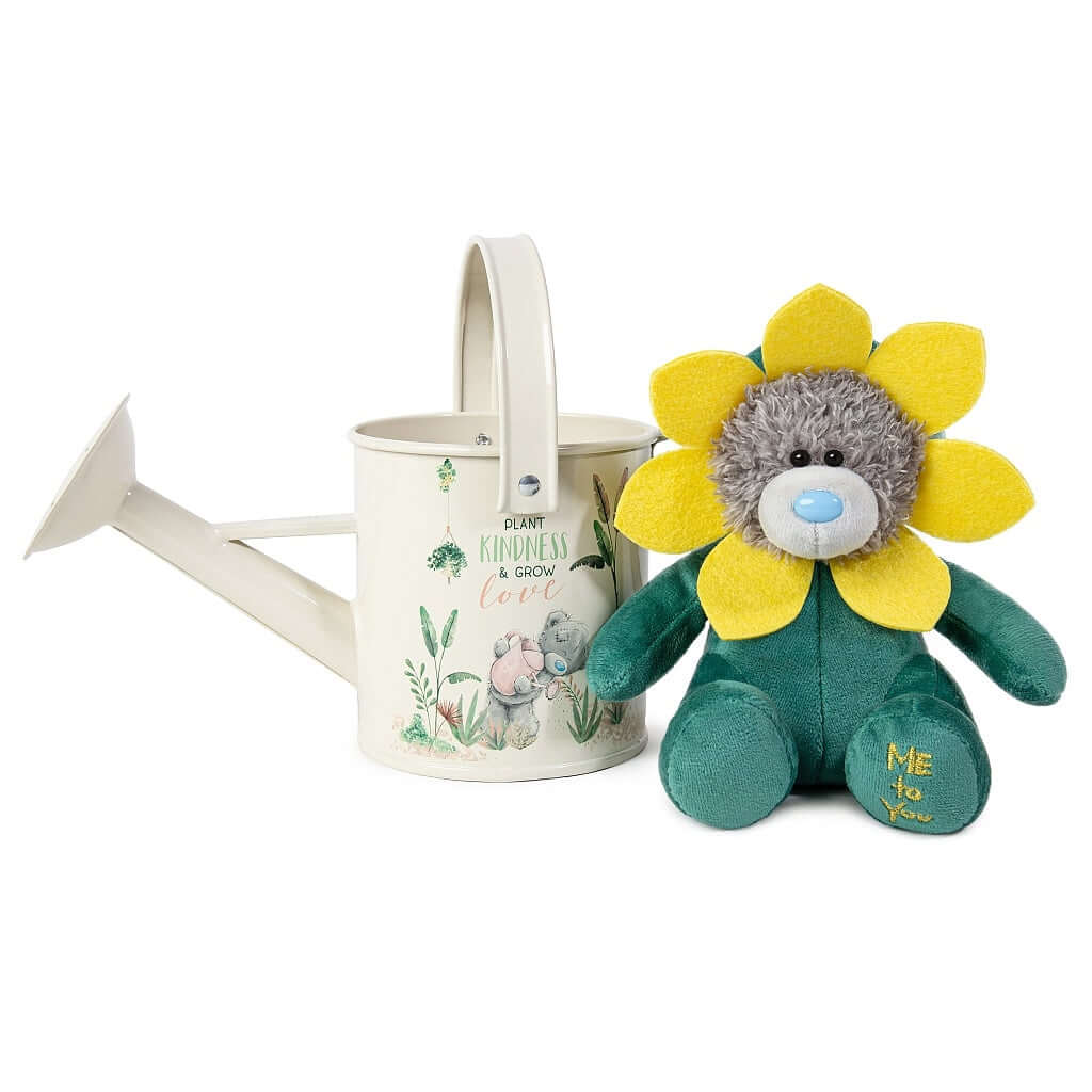 Me To You - Tatty Teddy Flower Plush And Watering Can Gift Carte Blanche