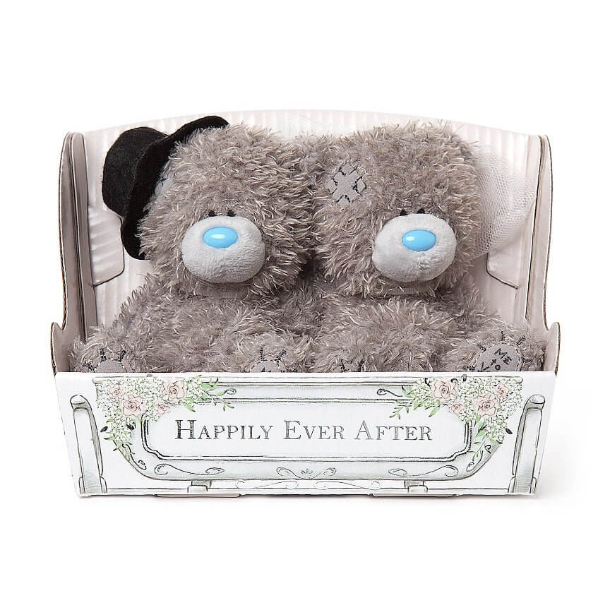 Me To You Tatty Teddy Bride And Groom Gift Plush Carte Blanche