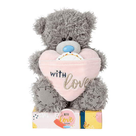 Me To You - Tatty Teddy Personalised Heart Gift Plush