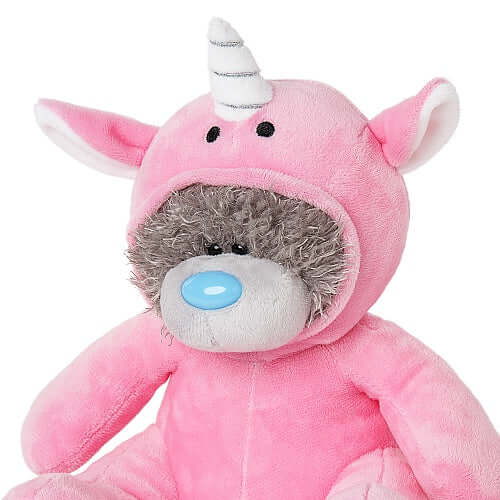 Me to You - 9" Plush Bear in a Pink Unicorn Onesie Carte Blanche