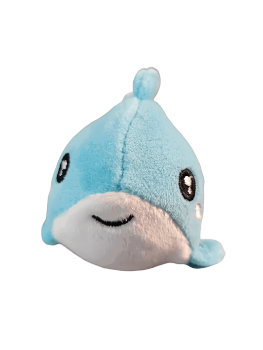 Adoramals Squeezies Sea Baby Shark Plush Keyring Puckator