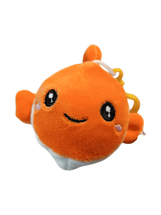 Adoramals Squeezies Sea Fish Plush Keyring Puckator