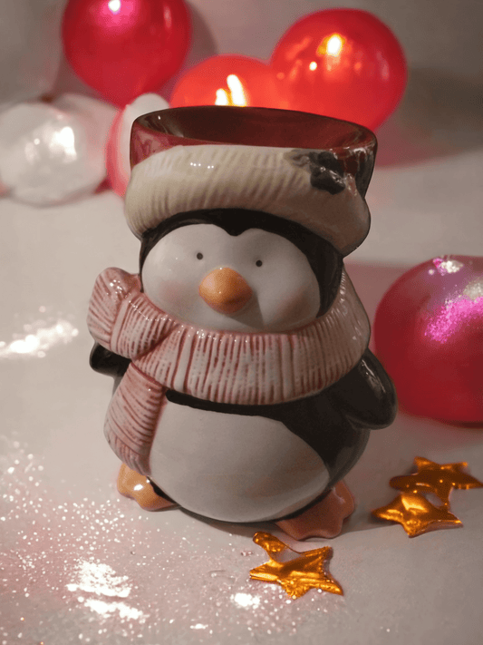 Aroma Ceramic Penguin Wax Melt Burner Aroma