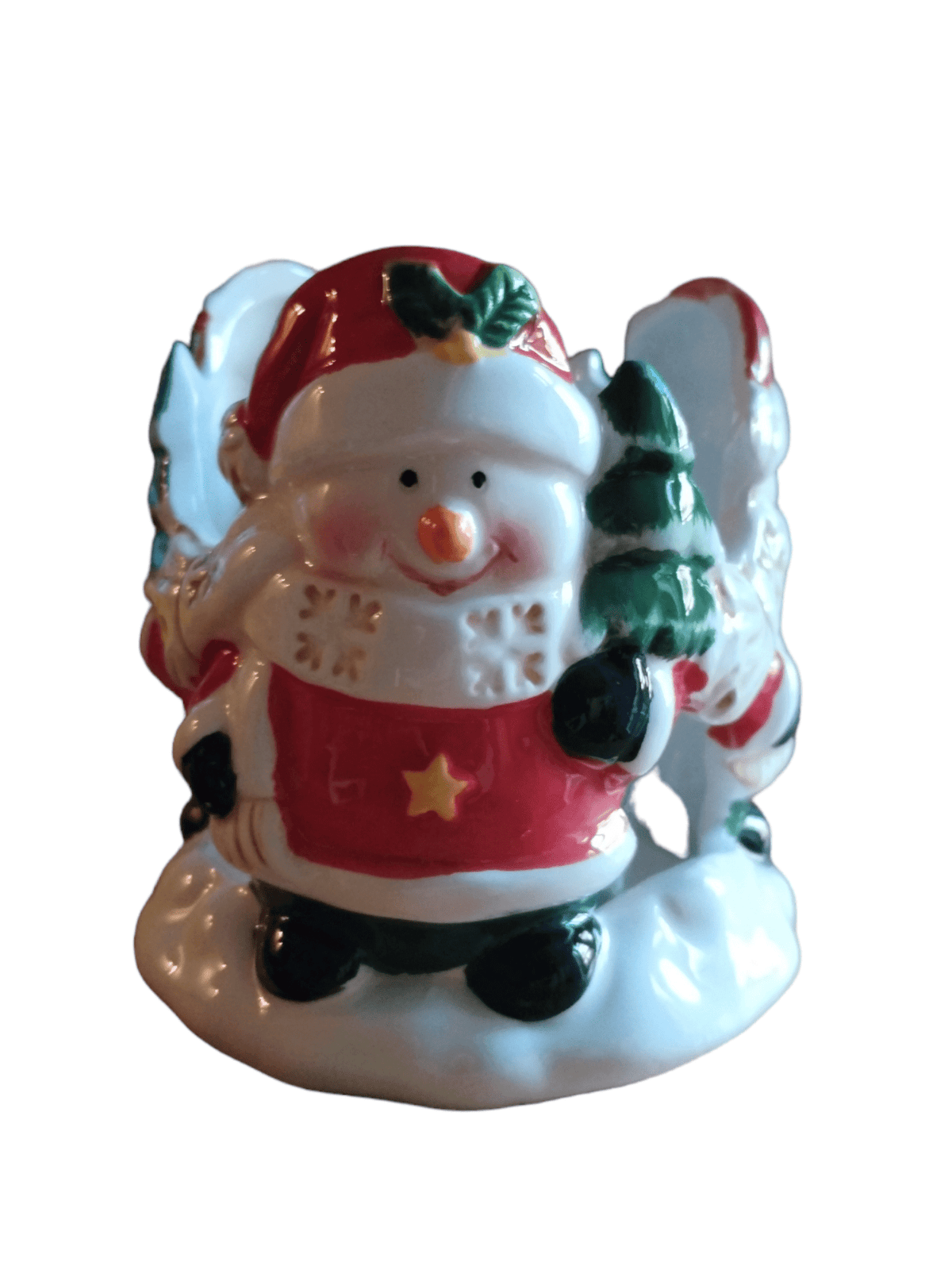 Aroma - Snowman Votive and Tealight Candle Holder Aroma