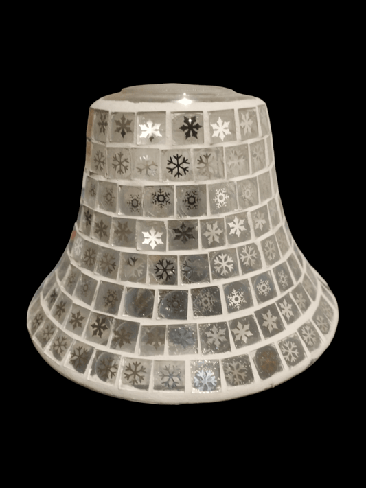 Aroma Christmas Snowflake Jar Candle Shade Aroma