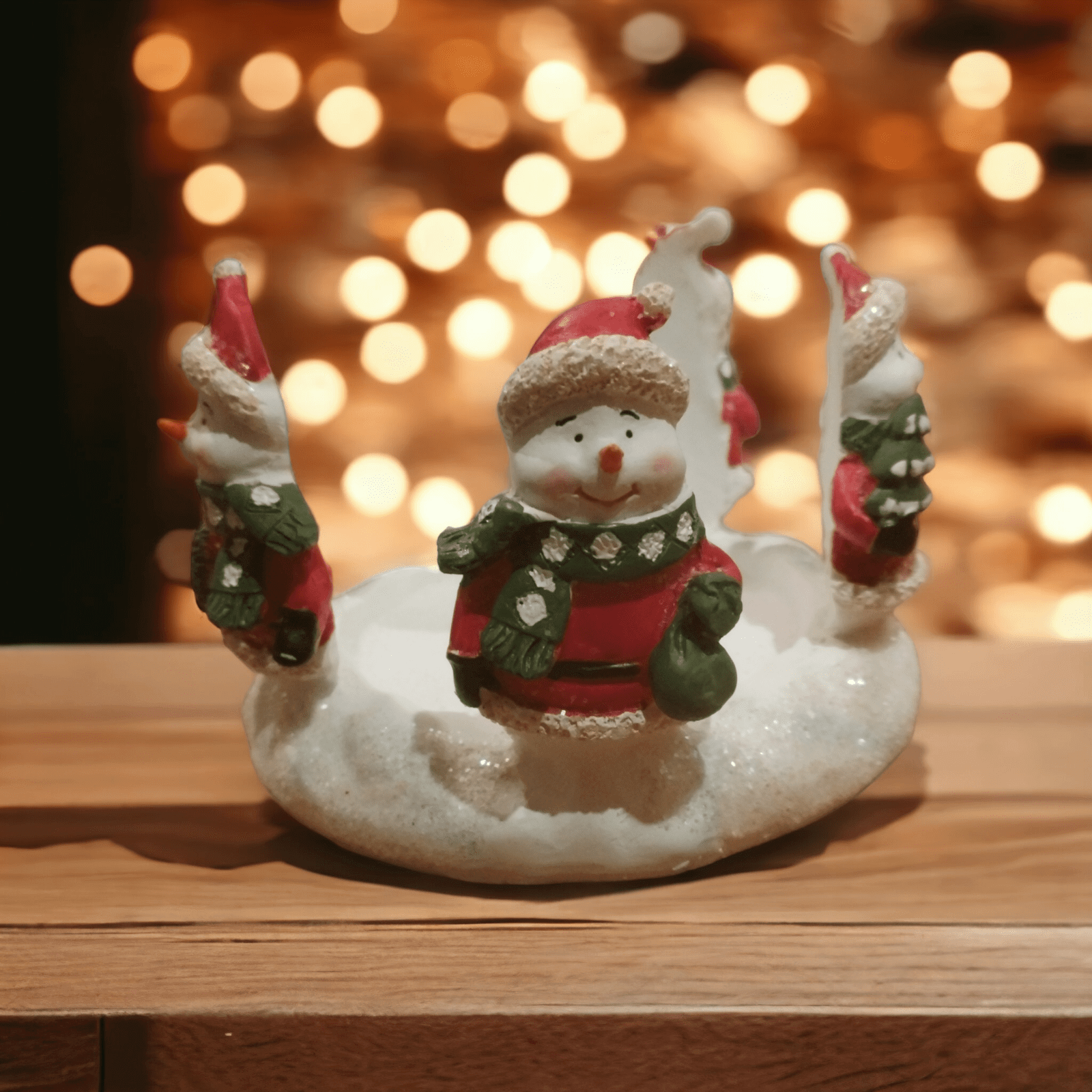 Aroma Snowmen Jar Holder Aroma