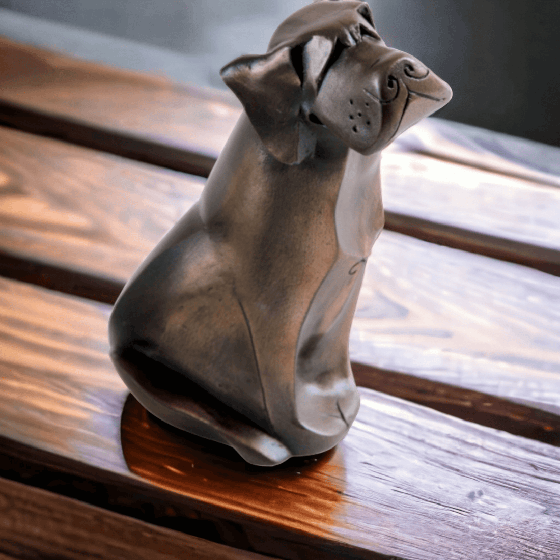 Arora Statue Labrador - Cold Cast Bronze Statue – The Imagination Shop
