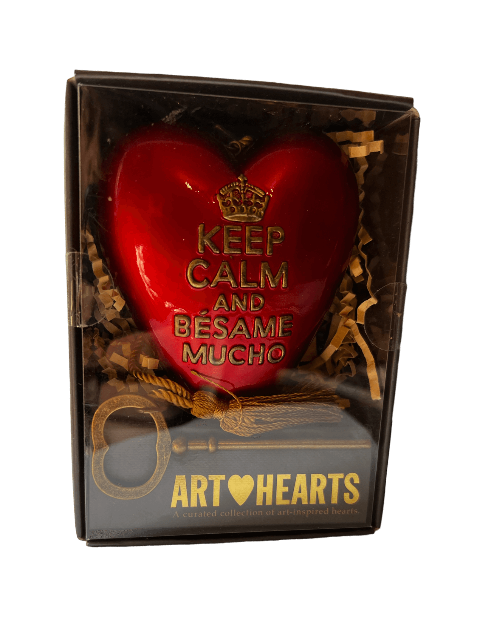 Art Hearts - Keep Calm And Besame Mucho Art Hearts