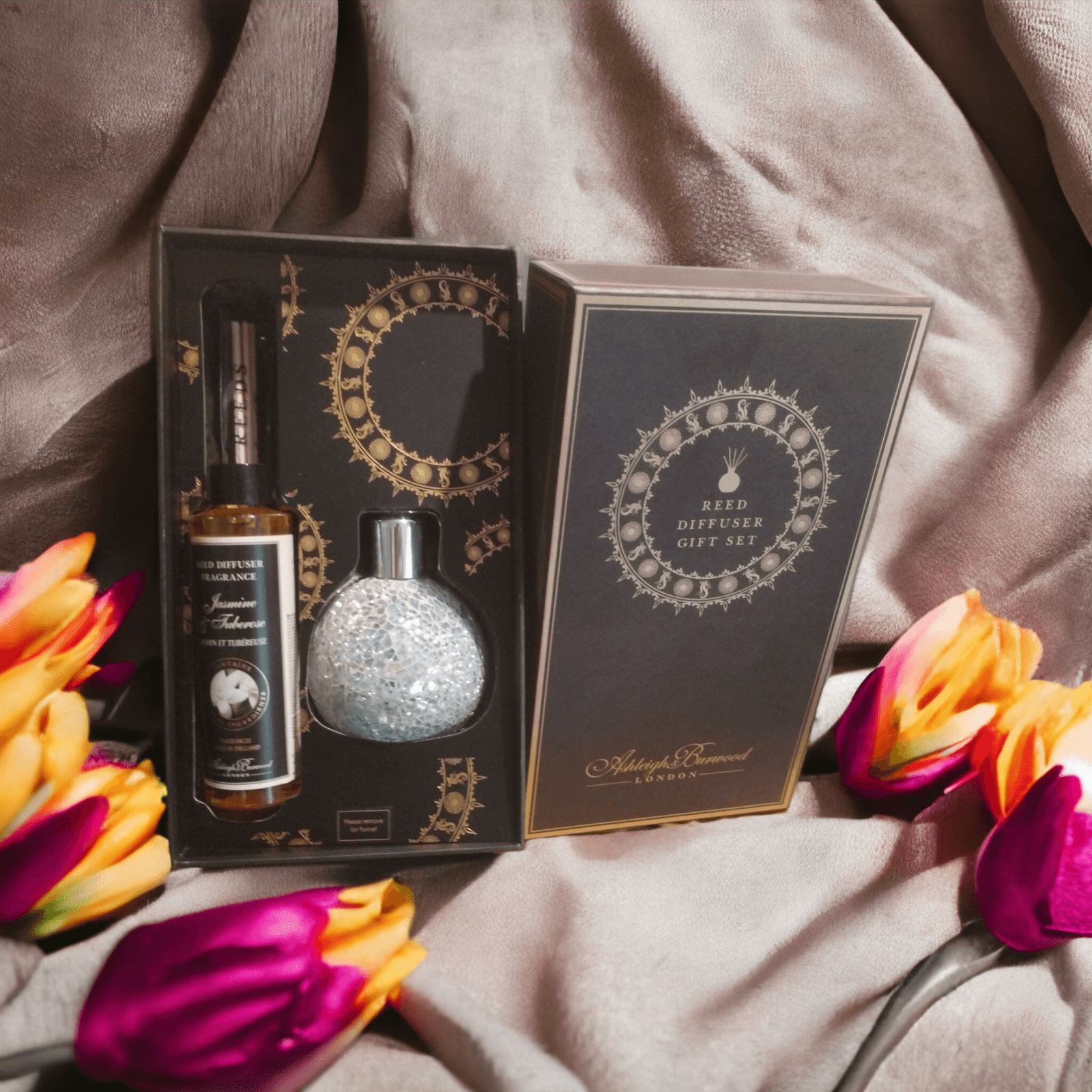 Ashleigh & Burwood - Reed Diffuser Gift Set - Jasmin and Tuberose Ashleigh and Burwood