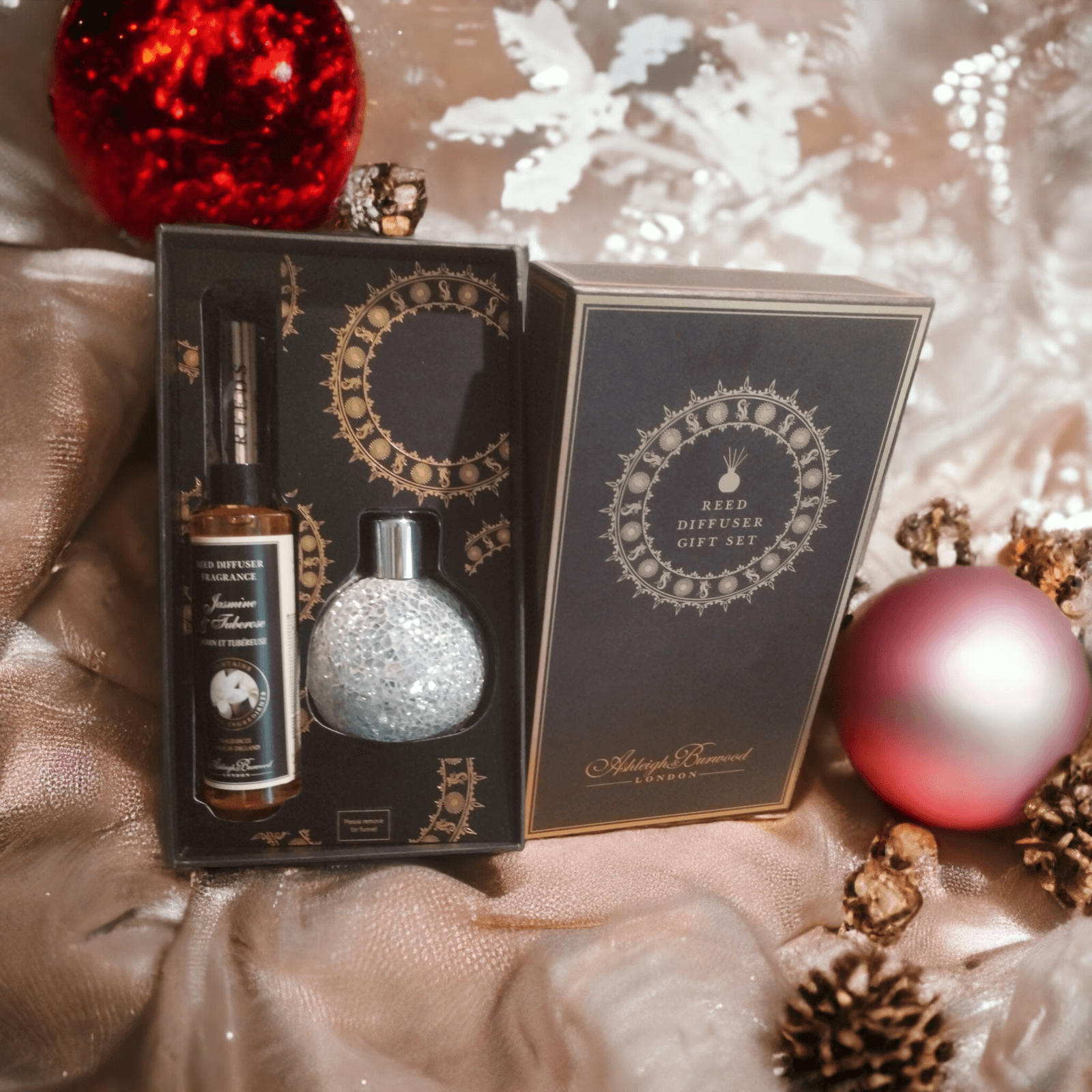 Ashleigh & Burwood - Reed Diffuser Gift Set - Jasmin and Tuberose Ashleigh and Burwood