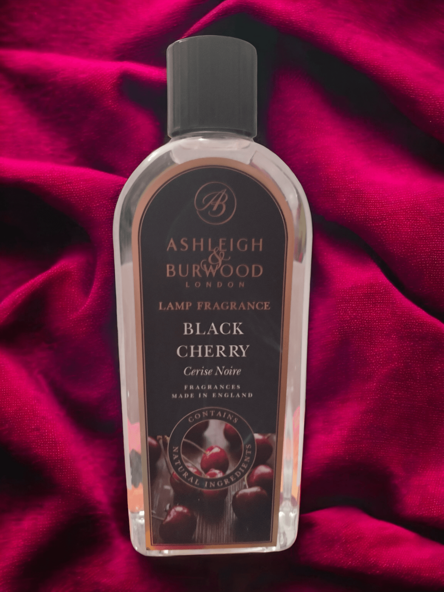Ashleigh & Burwood - Black Cherry Lamp Fragrance 500ml Ashleigh & Burwood