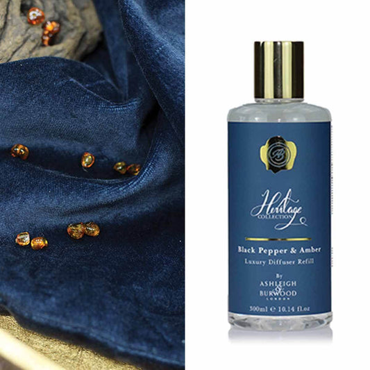 Ashleigh & Burwood - Black Pepper & Amber Reed Diffuser Refill 300ml Ashleigh & Burwood
