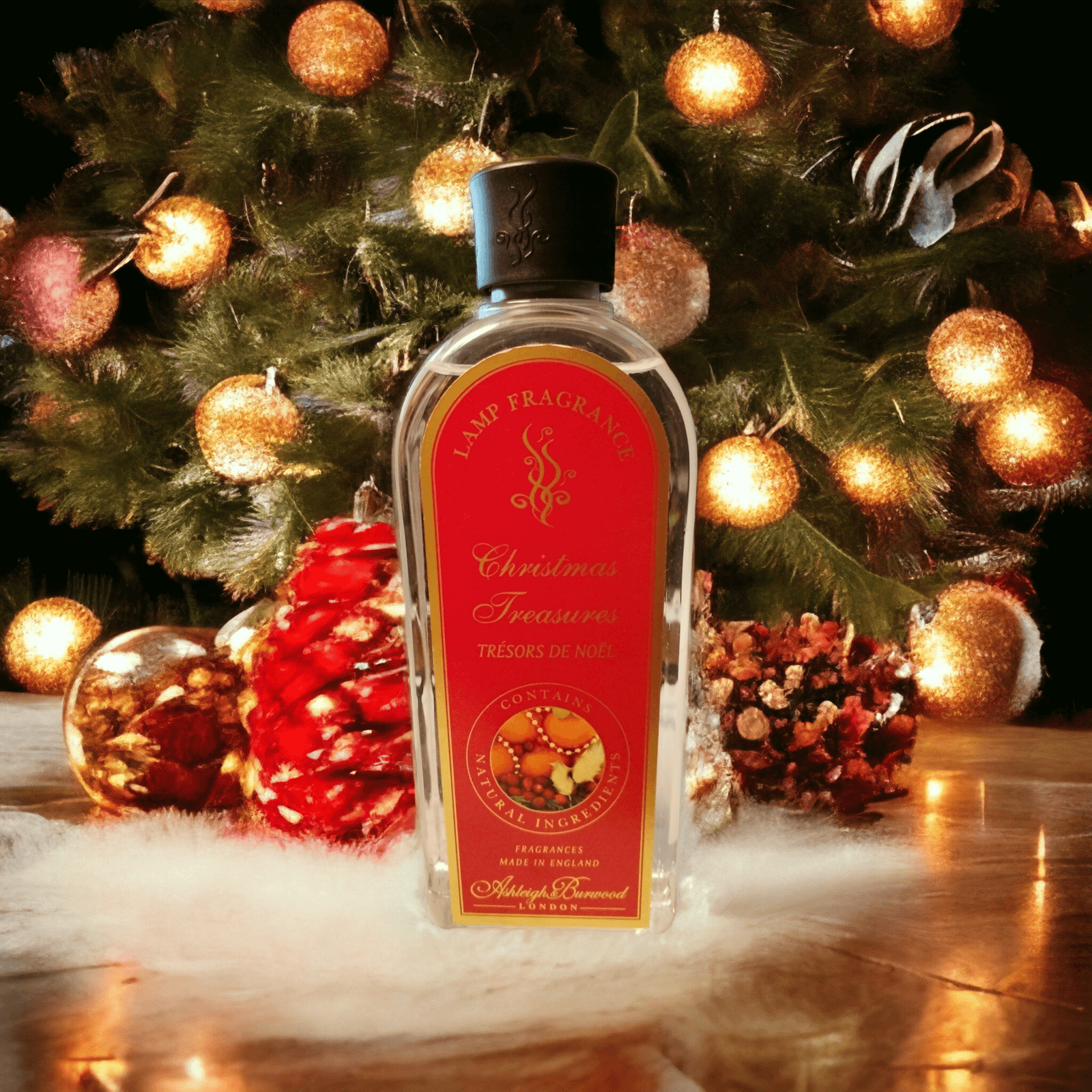 Ashleigh and Burwood Christmas Treasures Lamp Fragrance 500ml Ashleigh & Burwood