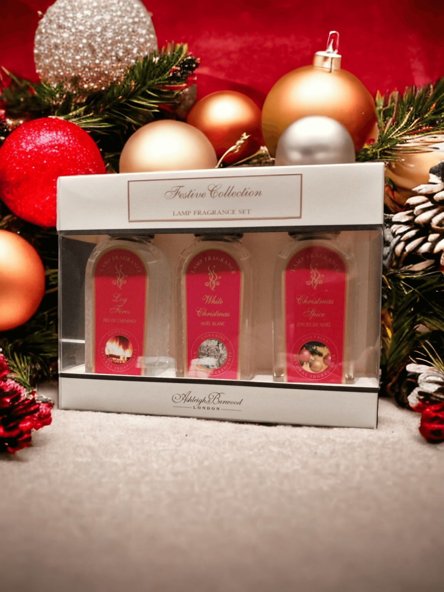 Ashleigh and Burwood Festive Collection Lamp Fragrance Set Ashleigh & Burwood