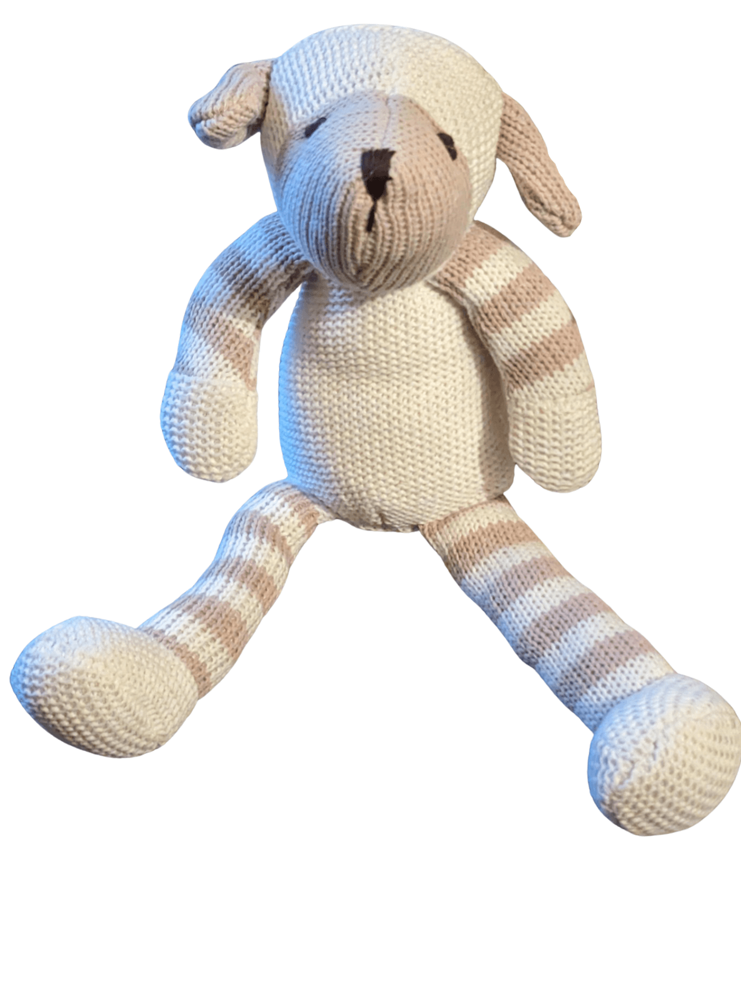 Babies First - Spripey knitted lamb The Imagination Shop