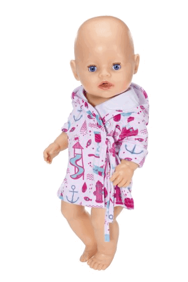 Baby Born - Bath Bathrobe Zapf Creations