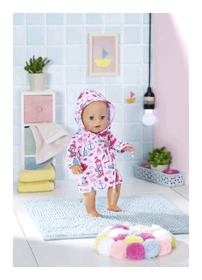 Baby Born - Bath Bathrobe Zapf Creations