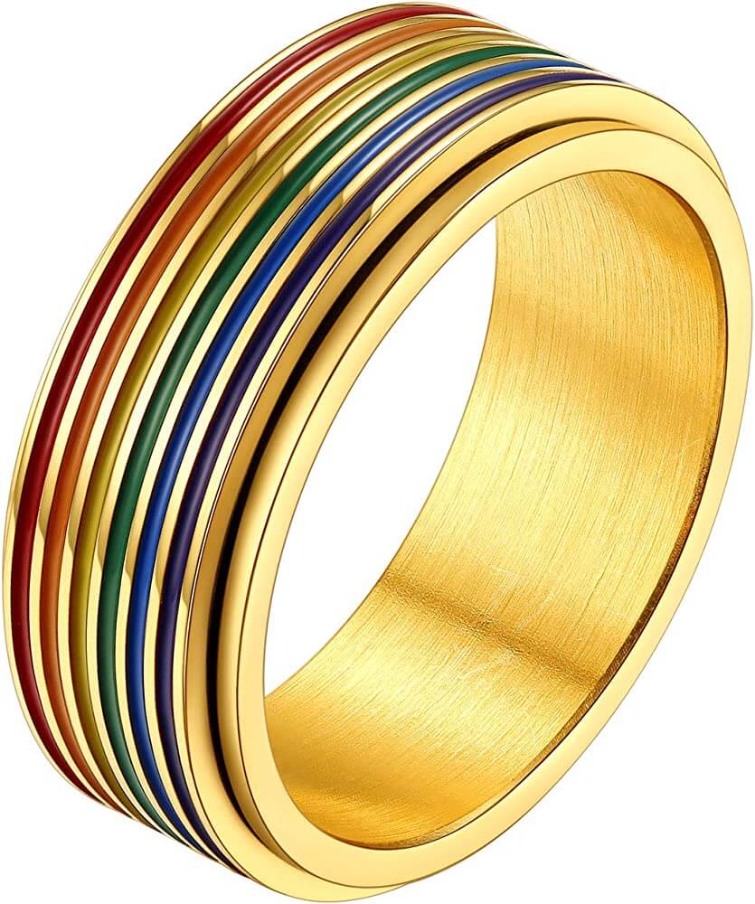 Bandmax Jewellery - Rainbow Ring 190mm Bandmax