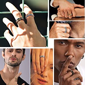 Bandmax Jewellery - Rainbow ring Bandmax