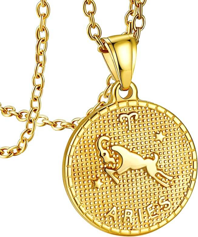 Bandmax Jewellery - Zodiac necklace Aries The Imagination Shop