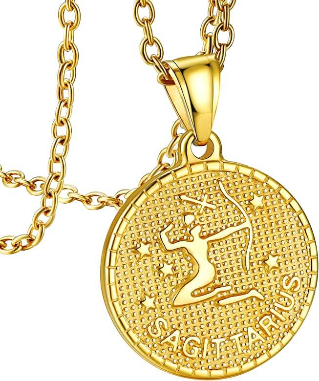 Bandmax Jewellery - Zodiac necklace Sagittarius The Imagination Shop