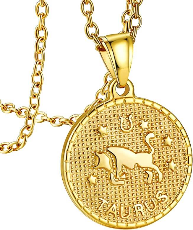 Bandmax Jewellery - Zodiac necklace Taurus The Imagination Shop