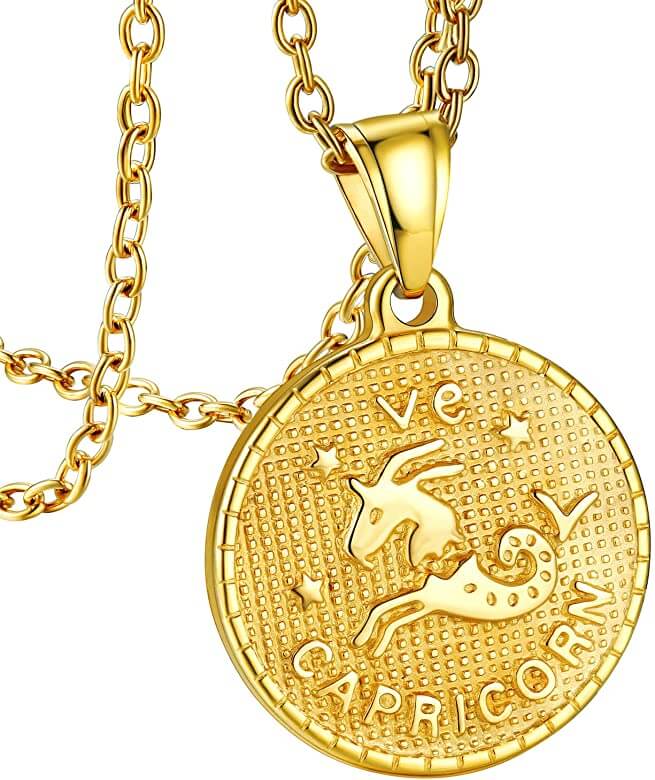 Bandmax Jewellery - Zodiac necklace Capricorn The Imagination Shop