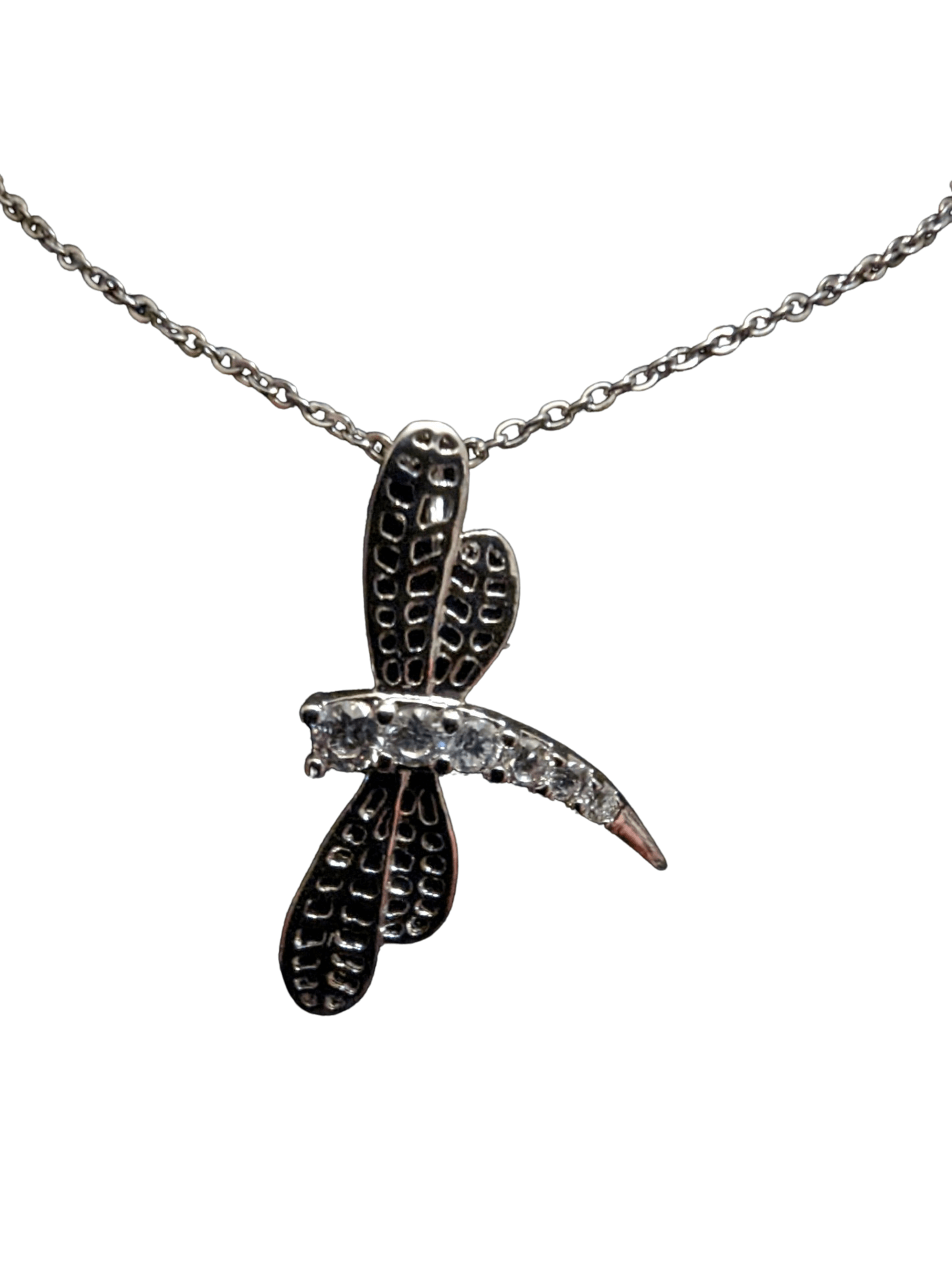 Byzantium Collection Jewellery - Crystal Dragonfly Necklace The Imagination Shop