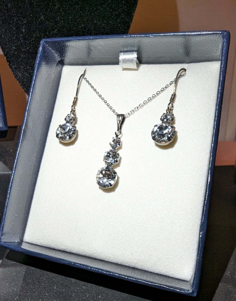 Byzantium Collection Jewellery - Crystal Triple Set The Imagination Shop