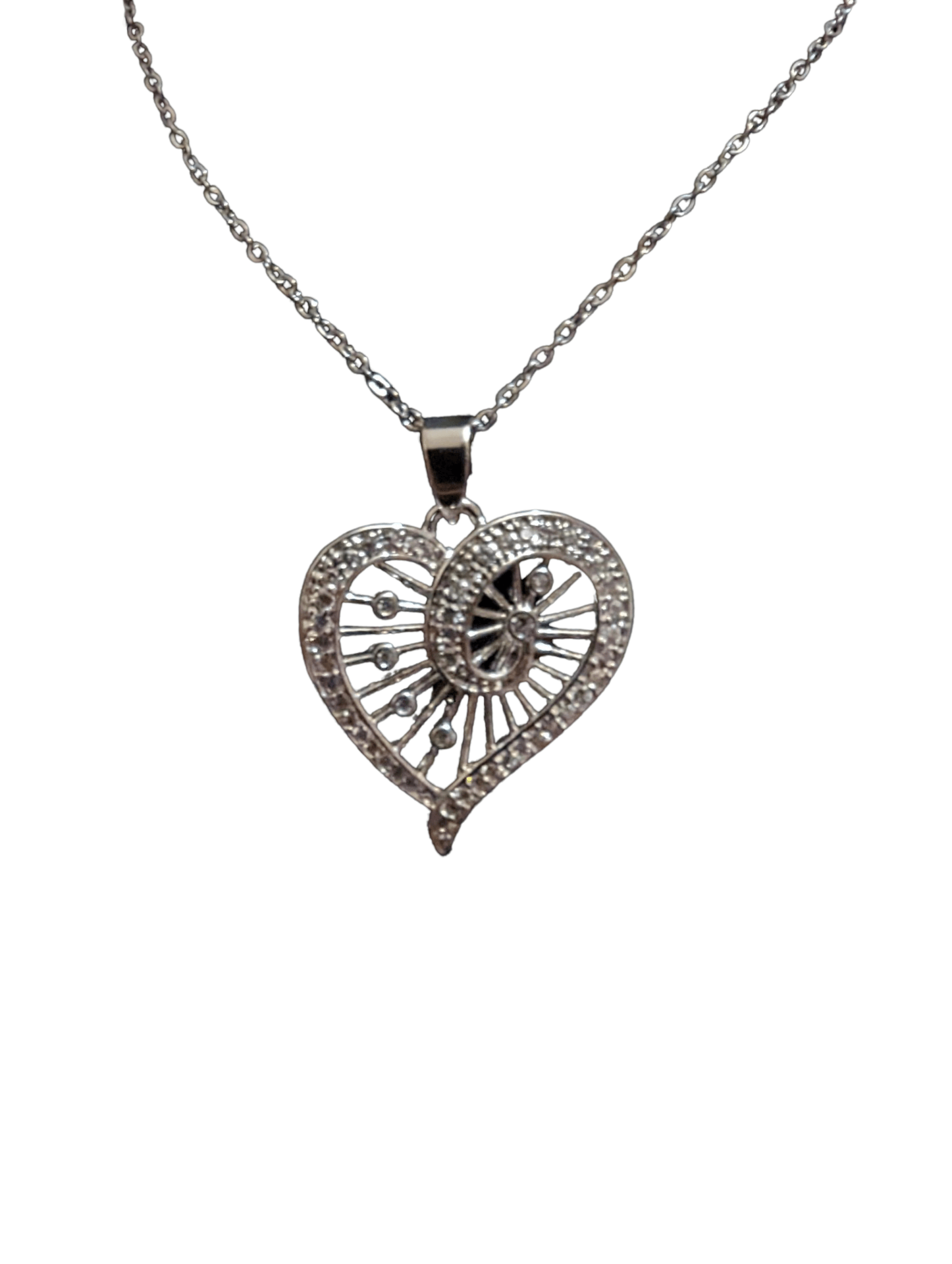 Byzantium Collection Jewellery - Filigree Heart Necklace The Imagination Shop