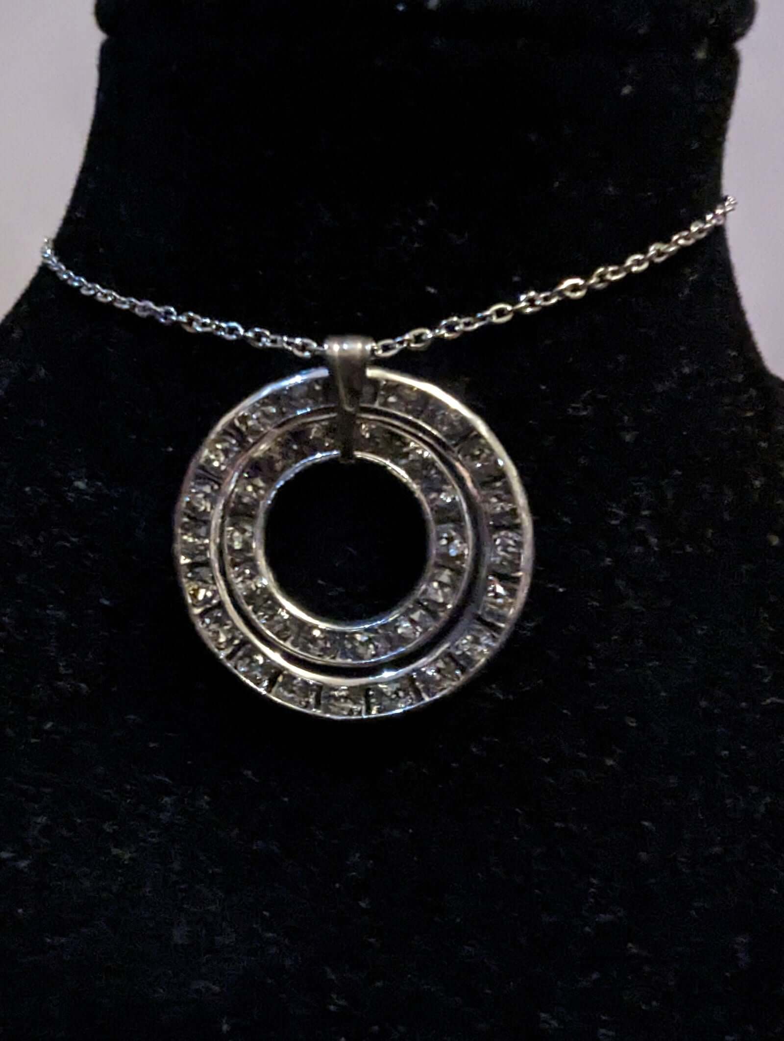 Byzantium Collection Jewellery - Halo Crystal Necklace The Imagination Shop