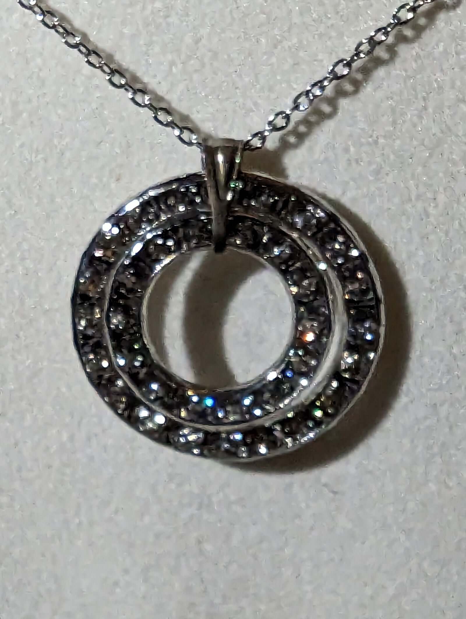 Byzantium Collection Jewellery - Halo Crystal Necklace The Imagination Shop