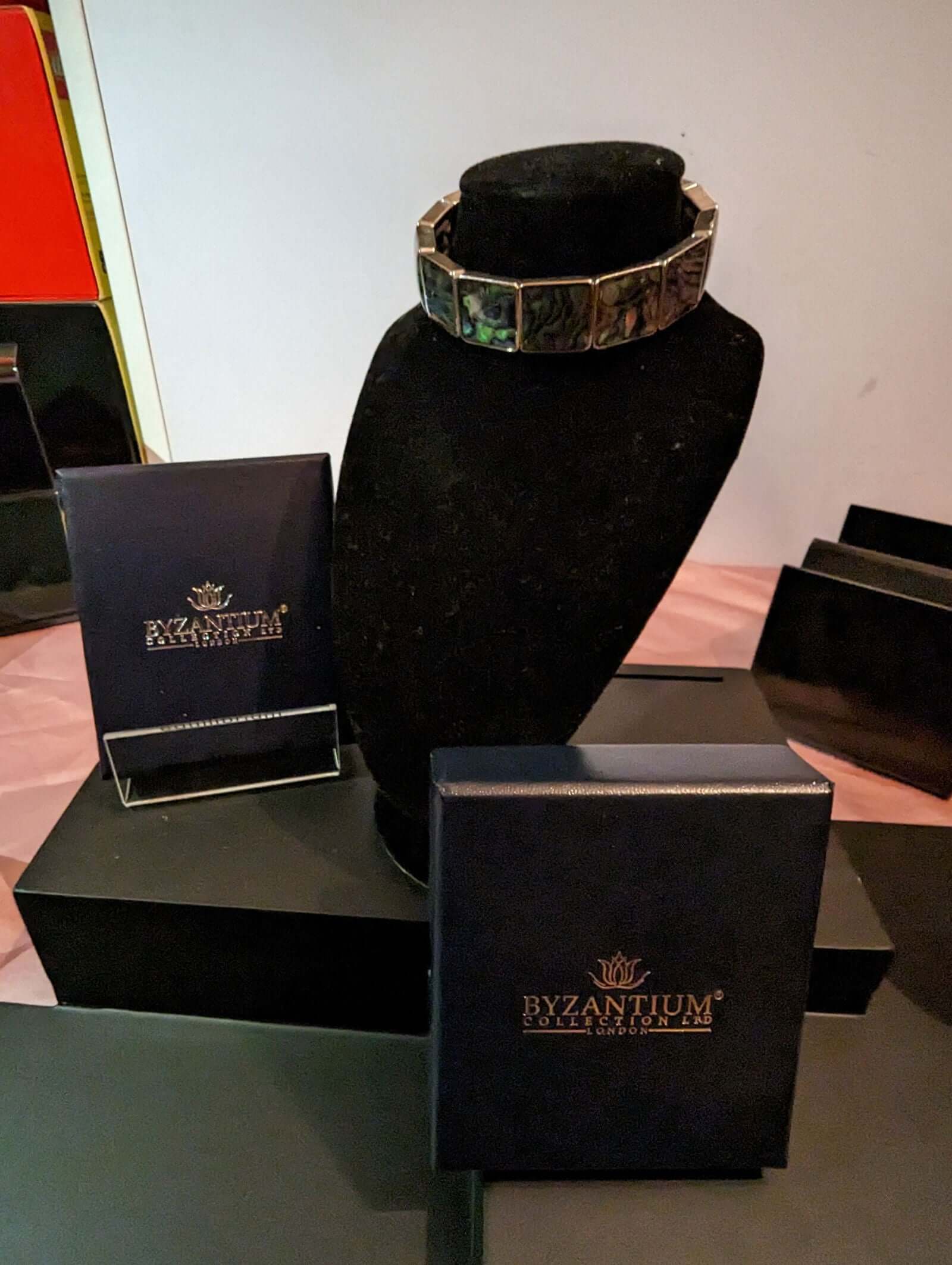 Byzantium Collection Jewellery - Paua Shell Bracelet Byzantium Collection London