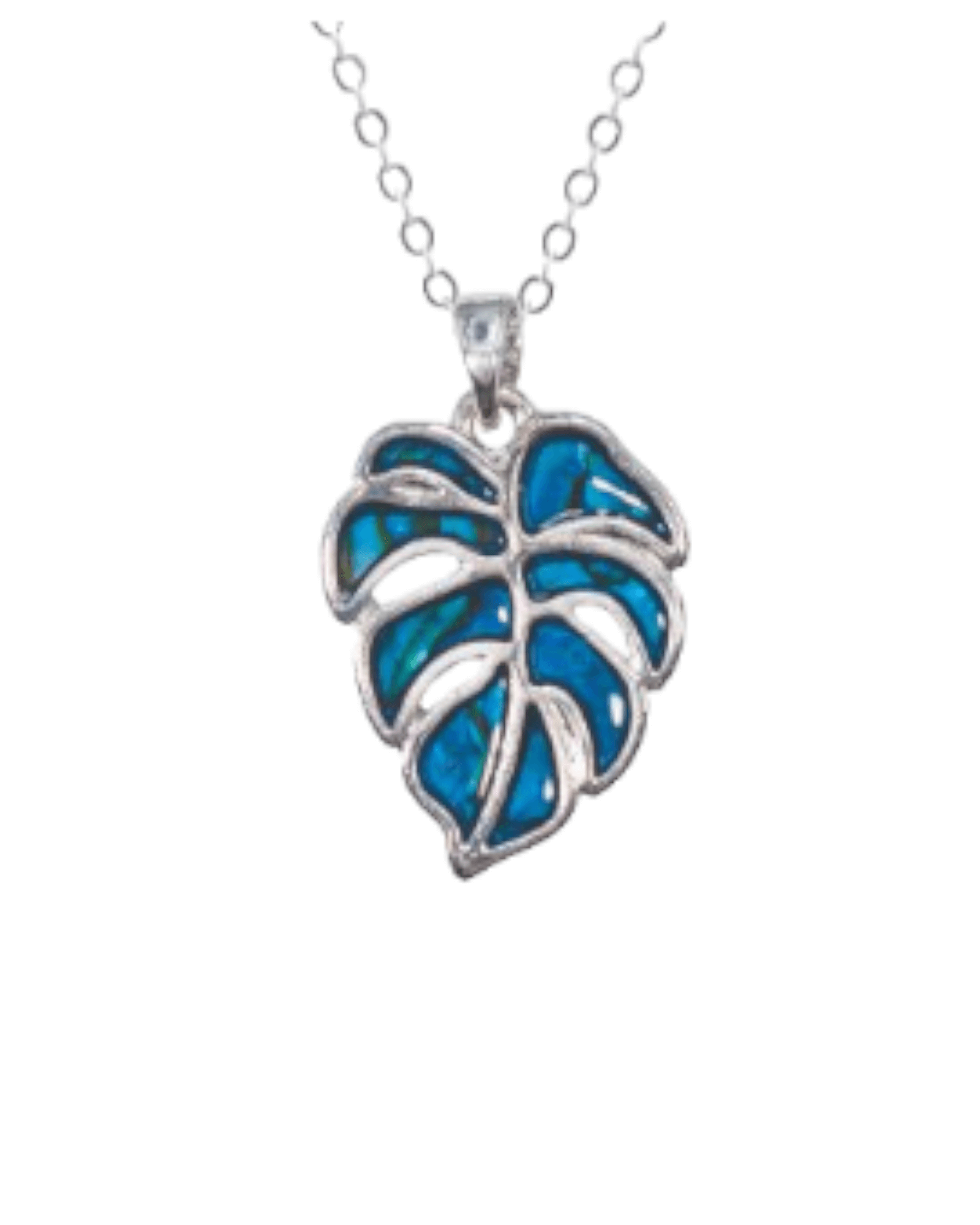 Byzantium Collection Jewellery - Paua Shell Leaf Byzantium Collection London