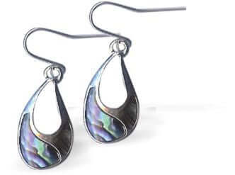 Byzantium Collection Jewellery - Paua shell Cordelia drop earings - The Imagination Shop - The Imagination Shop 